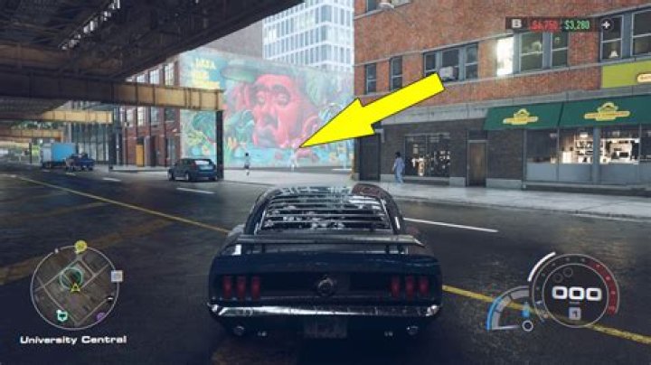 University Central Street Art Locations ·